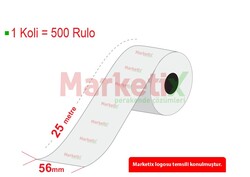 56x25 Metre Termal Rulo Baskılı