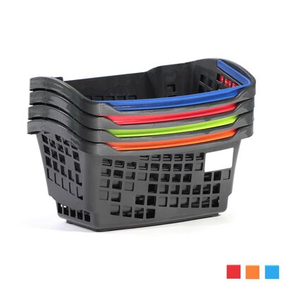 Black Roll Plastik Alışveriş El Sepeti 20 Litre - 7