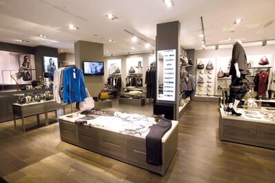 Butik Giyim Mağazası Raf Sistemi - 18