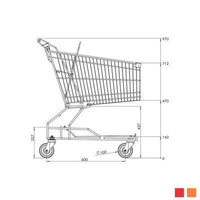 Colt Metal Market Alışveriş Arabası - 2