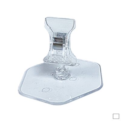 Etiket Tutucu Mandallı / Altıgen Ayak - 2