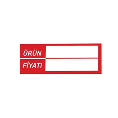 Fiyat Etiketi / Silinebilir / Renkli / PVC - 2