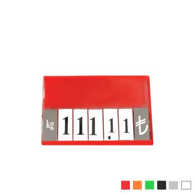 Fiyat Kaseti / Rakamlı / 75x55 mm - 1