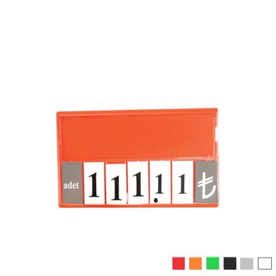 Fiyat Kaseti / Rakamlı / 75x55 mm - 2