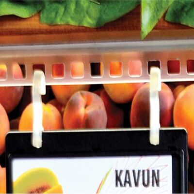 Manav Fiyat Kaseti Pervaz Askılığı / Yapışkanlı - 1