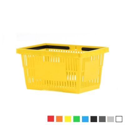 Plastik Alışveriş El Sepeti 22 Litre - 6