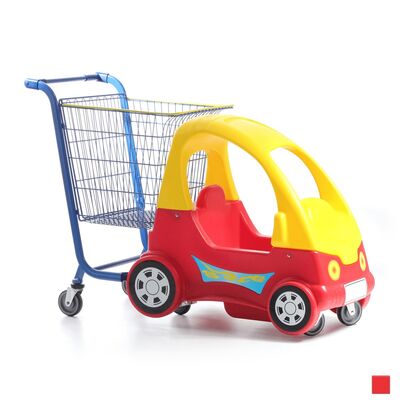Play Plastik Çocuk Market Alışveriş Arabası - 1