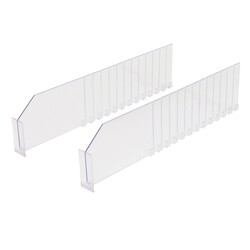 Raf Ürün Ayırıcı Seperatör / h:12 cm / Derinlik:18,5 - 48,5 cm