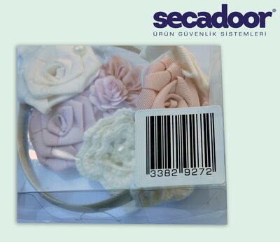Kağıt Alarm Etiketi Barkodlu / 30x30 mm / 1000'li Rulo - 2
