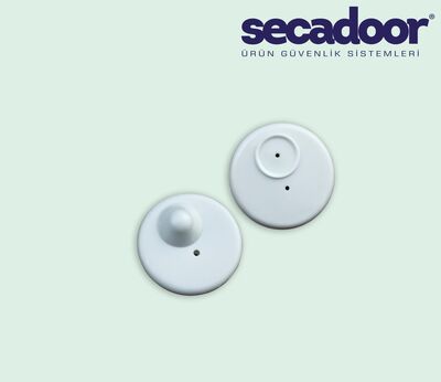 Round Plastik Sert Alarm Etiketi - 2