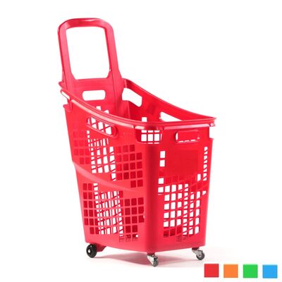 Shop&Roll Tekerlekli Alışveriş Sepeti 65 Litre - 4
