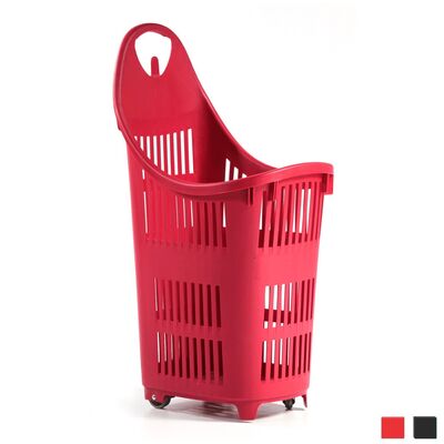 Süper Bond Tekerlekli Alışveriş Sepeti 90 Litre - 3