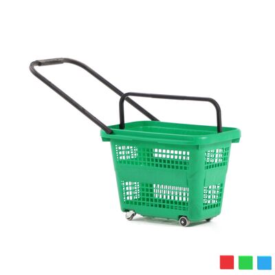 Tekerlekli Alışveriş Sepeti 32 Litre - 7