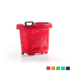 Tekerlekli Alışveriş Sepeti 40 Litre - 4
