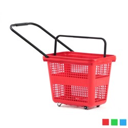 Tekerlekli Alışveriş Sepeti 54 Litre - 3